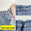Adjustable Invisible Waist-Cinching Jeans Buttons for Perfect Fit and Secure Alteration