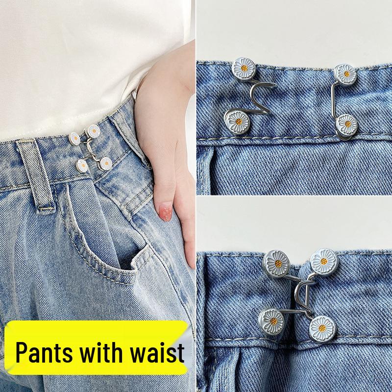 Verstellbare Unsichtbare Taillenformende Jeansknöpfe für Perfekte Passform und Sichere Änderung