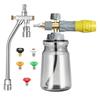 Foam Cannon For Hose 4000 PSI Double Connector Foam Cannon Car Washing Nozzles Hose Attachments For Driveway Cleaning Marine