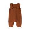 Unisex Baby Knit Sweater Overalls (0-1 Year) - Cute Autumn/Winter Jumpsuit
