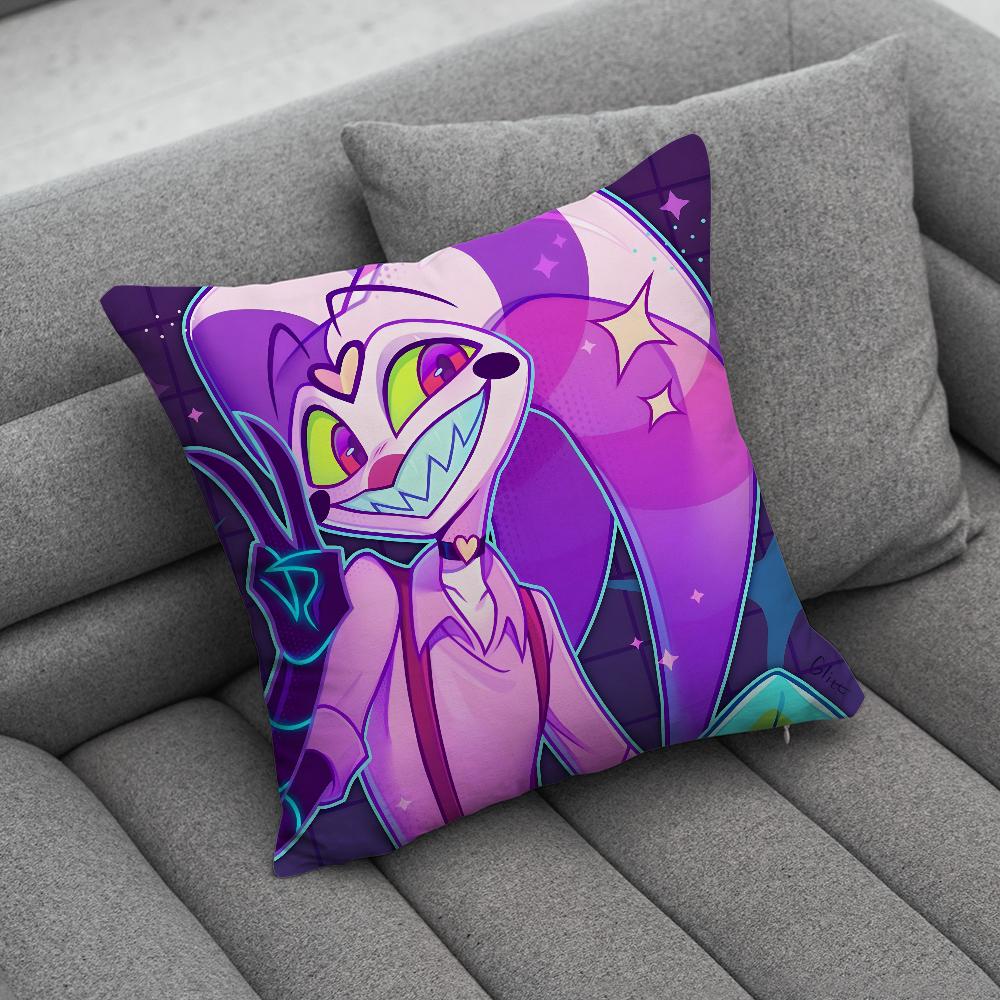 HHelluvaSS Anime BBoss Pillow Case Soft Cushion Cases for Farmhouse Sofa Decor Home Decorations and Protector