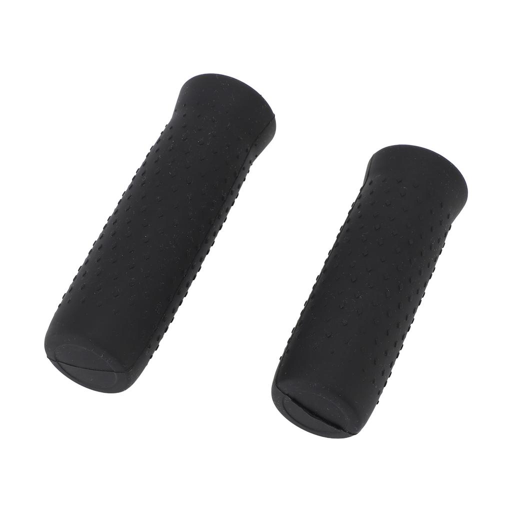 1 Pair Handlebar Grip Convex Particle Design Non Slip Comfortable Electric Scooter Handlebar Grip Replacement