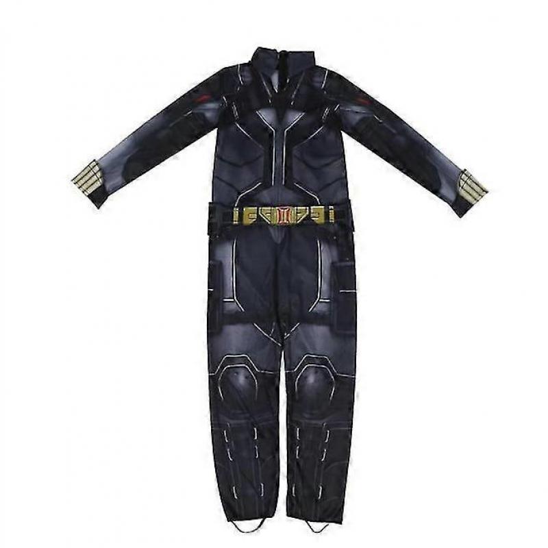 Black Widow Cosplay Coustume For Kids Jumpsuit Movie Character
