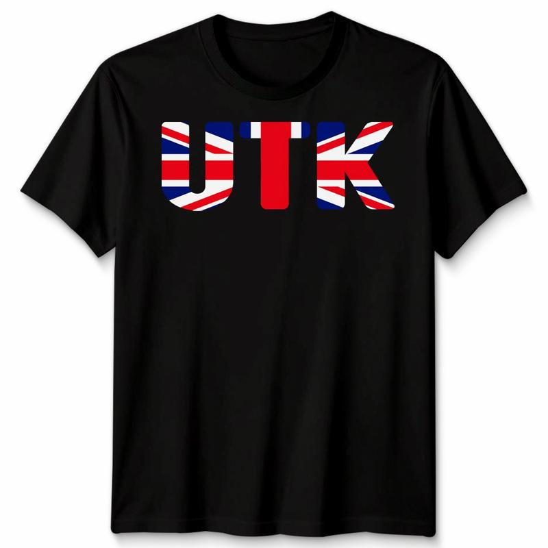 UTK Unisex T Shirt Unite The Kingdom UK Union Jack British Patriot Gift Tee XXL