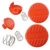 2Pcs Trimmer Spool Line Cap Cover For Black & Decker Reflex GH400 GLC120 ST5530 CST1000 GL30 GL120C GL280 GL301 GL340 GL420C