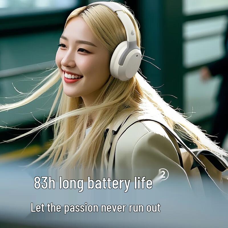 EDIFIER W820NB Hi-Res ANC Wireless Over-Ear Headphones