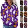 Women's Hoodies Sweatshirts Clothes Teen Girl Casual Sweater Pullover With Pockets Halloween