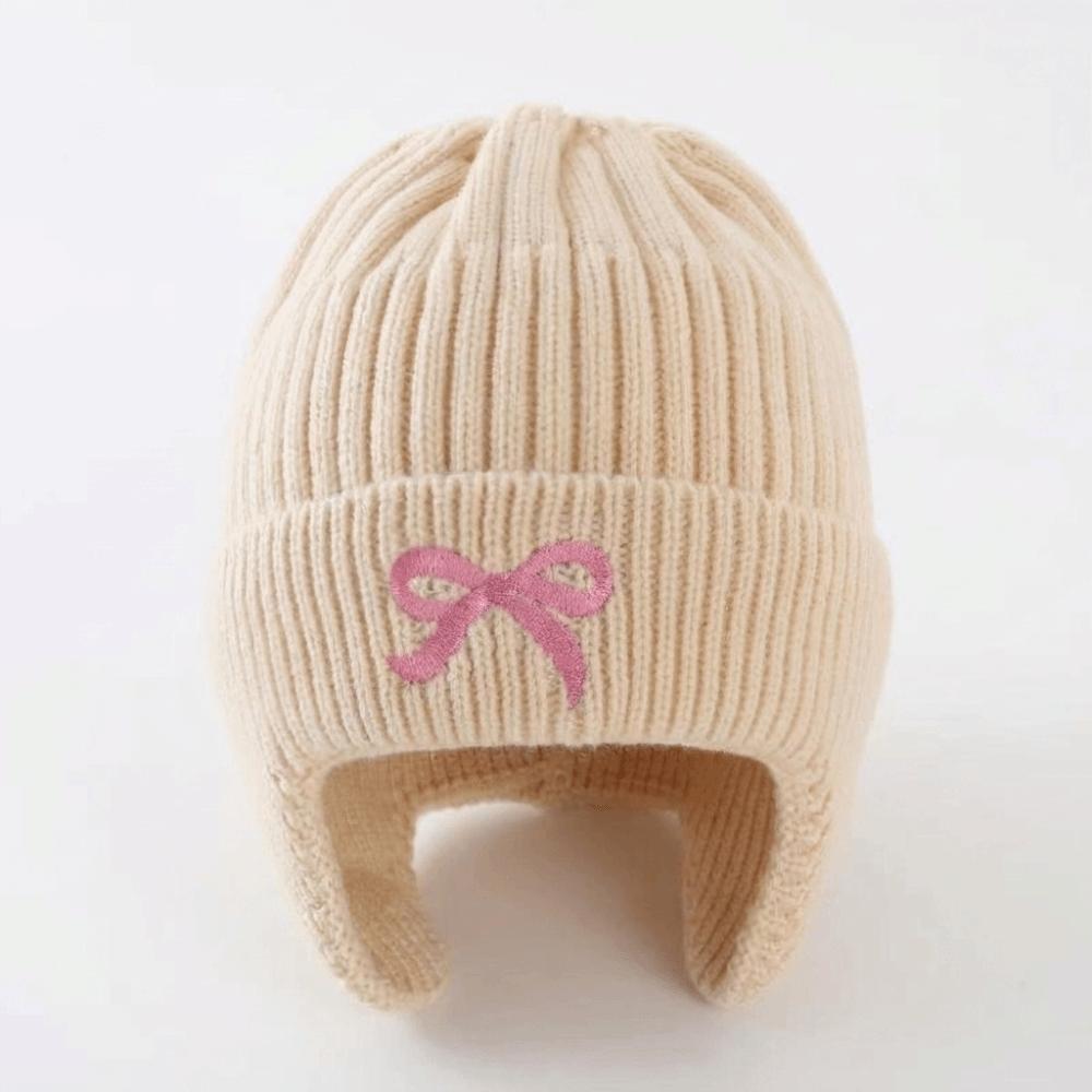 2pcs Windproof Beanie Warm Knited Hat Cozy Kids Earflap Hats School