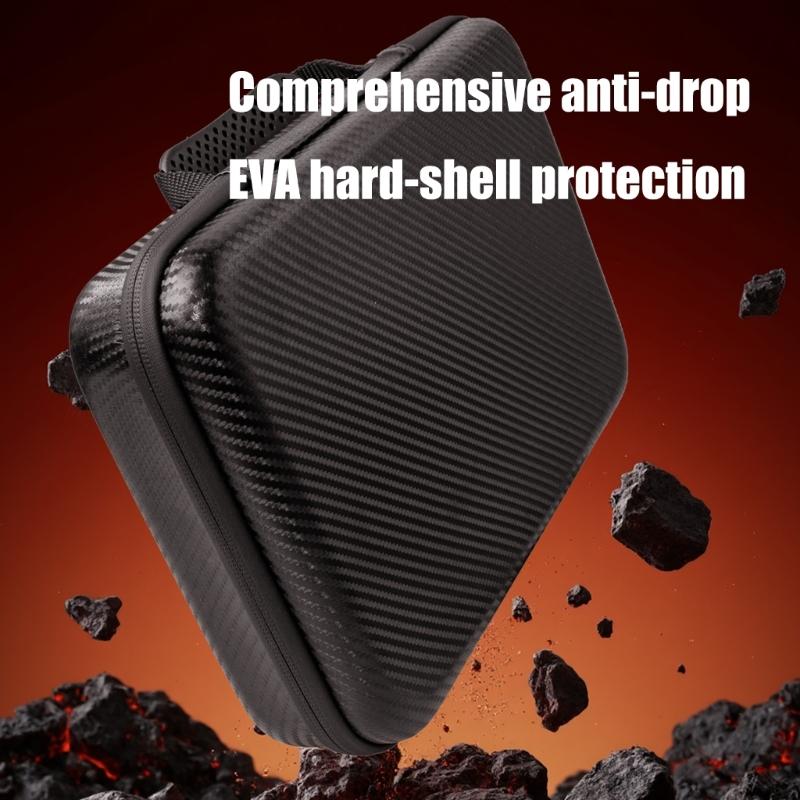 Waterproof EVA Hard Shell Protective Case For 360 X5 Action Camera Accessories Storage And Travel Organization
