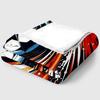 Red Orange Soccer Print thin Flannel Blanket for Bedroom,Living Rooms,Sofas Blankets,Lunch Breaks,blankets fluffy blanket