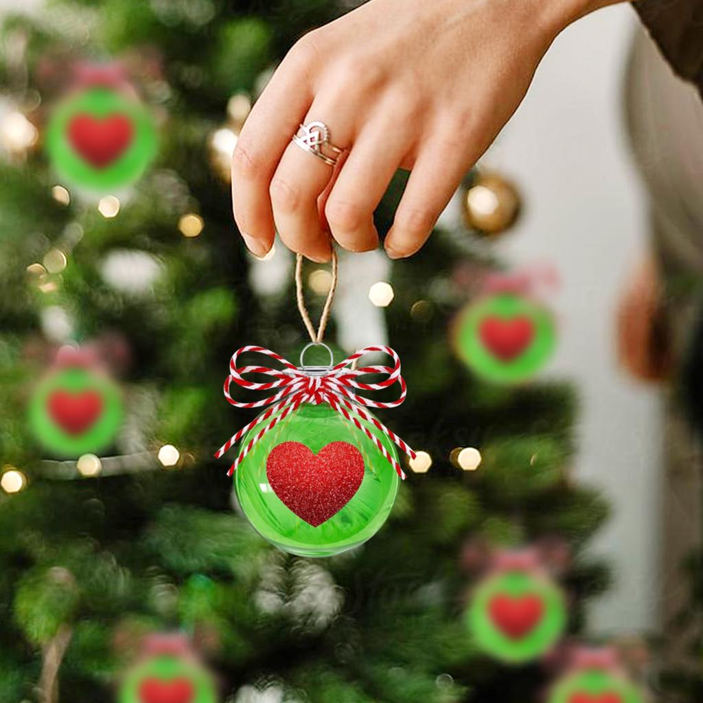 Bowknot Little Plush Ball Christmas Decoration Hanging Plush Ball Festive Atmosphere Display.
