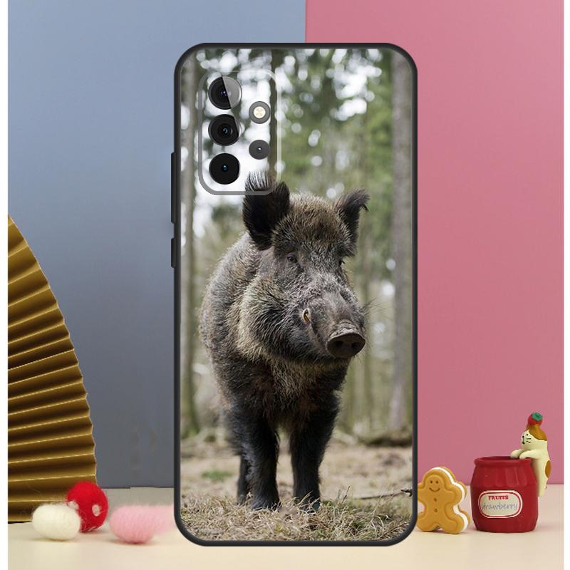 Wild Boar Case For Samsung Galaxy A52 A72 A13 A33 A53 A14 A24 A34 A54 A15 A25 A51 A71 A12 A32 Cover