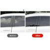 1 Set Car Black Plastic B Pillar Post Cover Door Window Trim Window Fit for Chevrolet Malibu    2018 2017 2016