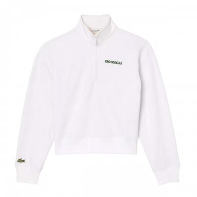 Womens/Ladies Quarter Zip Relaxed Fit Sweatshirt
