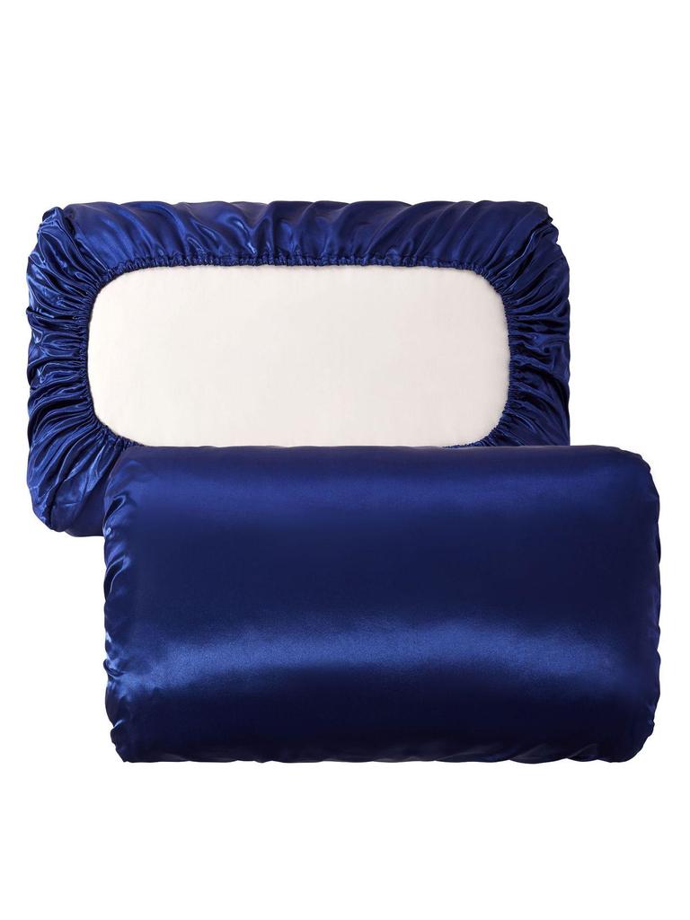 Imitation Silk Elastic Band Satin Pillowcase - Multi-color Options Available