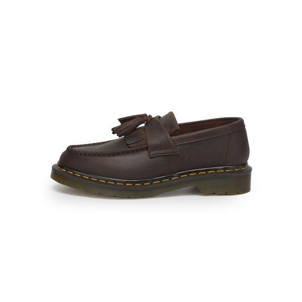 Dr. Martens Leder Bequem Vielseitig Loafer Unisex Loafer Dunkelbraun 30917201