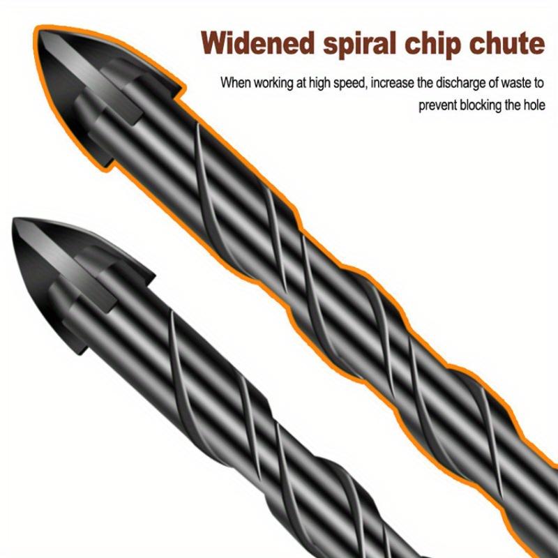 12pcs Professional Cobalt Drill Bit Set (1/8"-1/2") for Tile, Glass, Metal, Brick, Concrete, Wood. for Pros & DIY