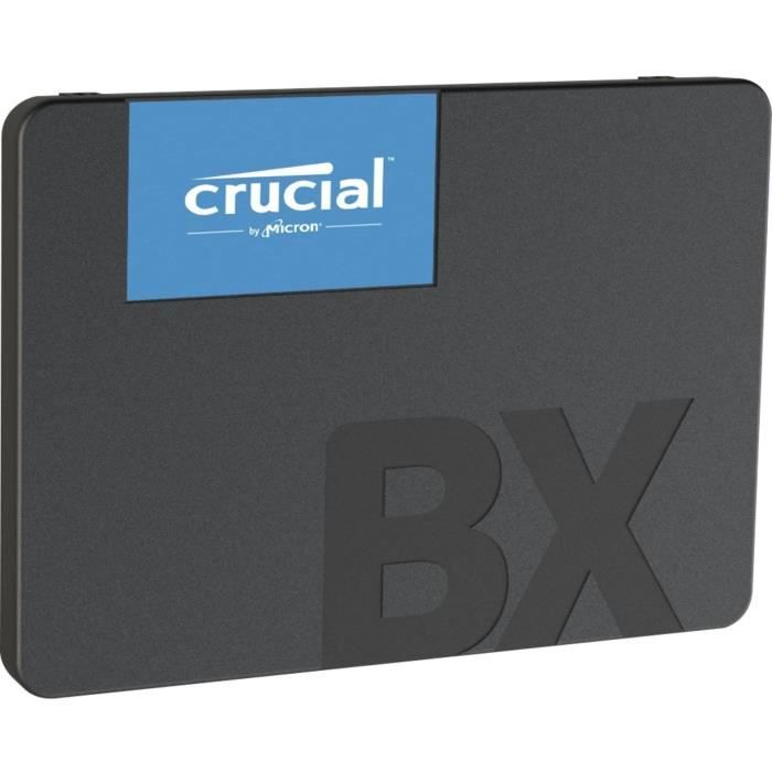 CRUCIAL - Disque SSD Interne - BX500 - 500go - 2,5" pouces (CT500BX500SSD1)