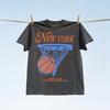 New York Basketball Tshirt Unisex and Unisex Cotton 2026 Summer Retro NYC Graphic Clothing Fashion Round Neck Y2K Loose Tops