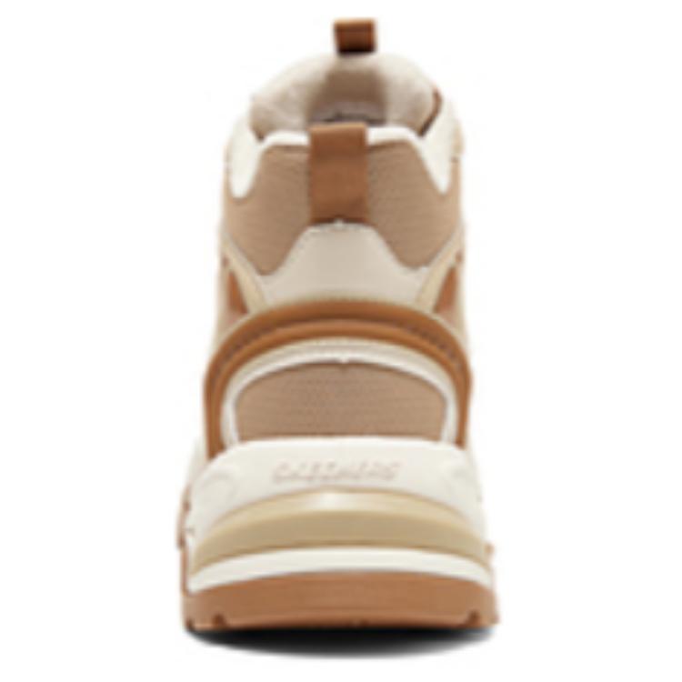 Skechers Sport Lifestyle Series Comfortable Durable Mid-Top Casual Shoes Women Casual Shoes Brown 168022-BRNT