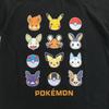Fineplus Electric Type Short Sleeve and Mosquito Repellent Pokémon T-Shirt, Moisture-Wicking, Quick-Drying, Antibacterial, Odor-Resistant,
