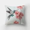 Bank Huisdecoratie Dieren Kussensloop Natuurlijke Bladeren Bloemenlandschap Kussenhoes Kort Pluche