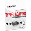 USB Adapter - Emtec - ECADAPT600C - USB 3.1 To Type-C - For PC, Smartphone, Tablet