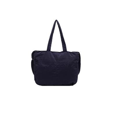 Cd&e Women's Large Capacity Nylon Tote Bag, Lightweight Shoulder Bag, Fluffy, Perfect for Commuting, School, or Travel