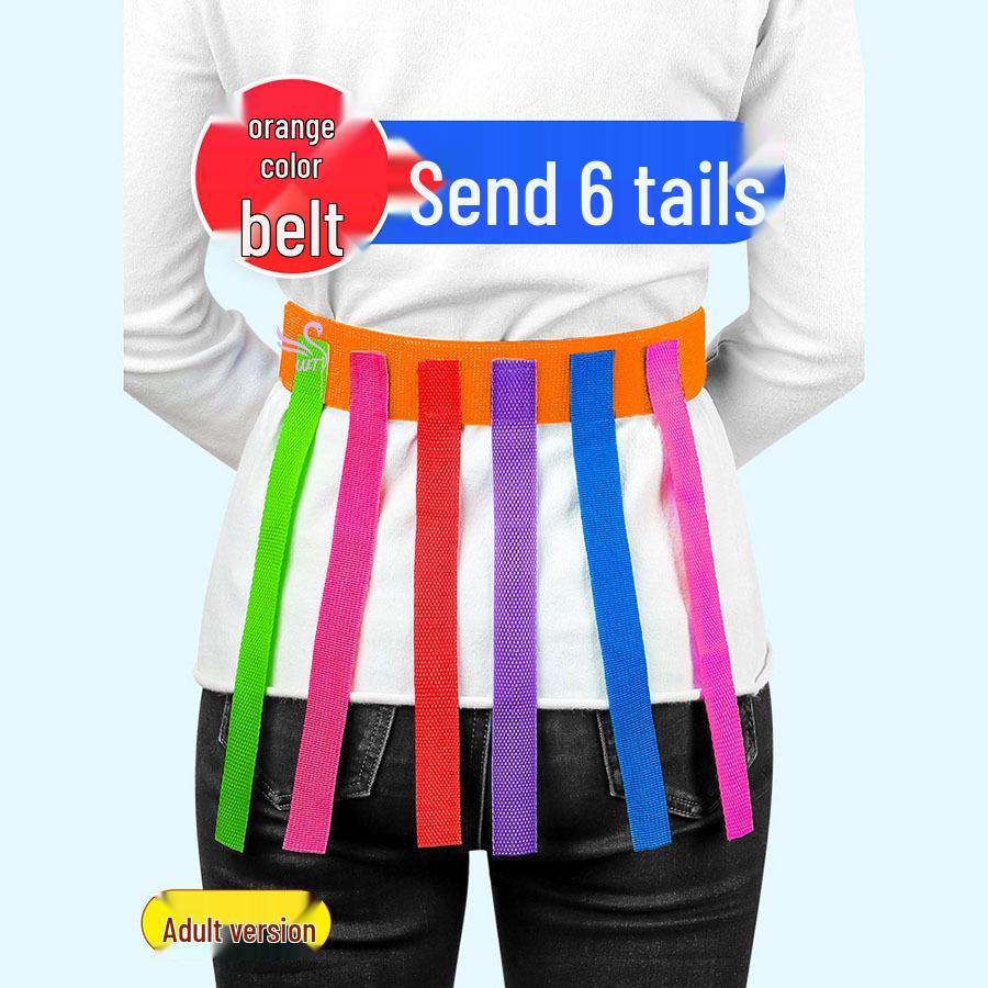 Adjustable Catch the Tail Waistband: Parent-Child Team Building Toy for Sensory Integration and Sports Fun