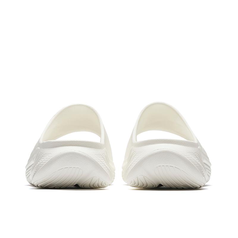 Anta Versatile Casual Trendy Comfortable Shock Absorbing Non-Slip Slide Sandals Men Footwear Ivory-White 112538528-3