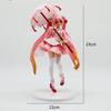 23Cm Animation Hatsune Miku Umbrella Cherry Blossom Hatsune Miku Handmade Pvc Model Desktop Animation Peripheral Toy Ornament