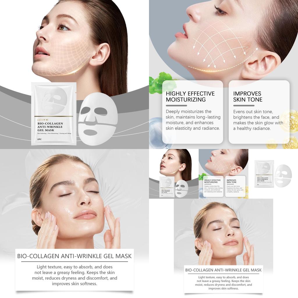 Eelhoe Gentle Collagen Face Mask For Hydration Firming And Nourishing Skin Care
