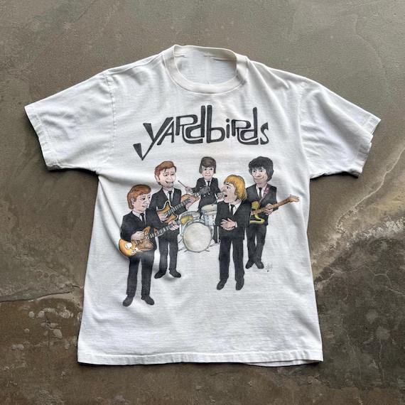 

Футболка с логотипом группы The Yardbirds 80-х годов Унисекс Все размеры S5XL ZL216 Унисекс Футболка L