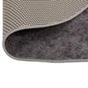 VidaXL Washable Rug Grey Ø 200 Cm Non-slip 136634