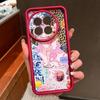 For OnePlus 13 Case Pink Goblet Bowknots Disco Ball Pattern Shockproof Bumper Silicone Cover For OnePlus 15 Nord 5 13R 13T 12R 12 11R 5G