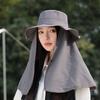 Waterproof quick-drying large shawl sunscreen sun hat children's fashion versatile casual sun hat hiking bucket hat