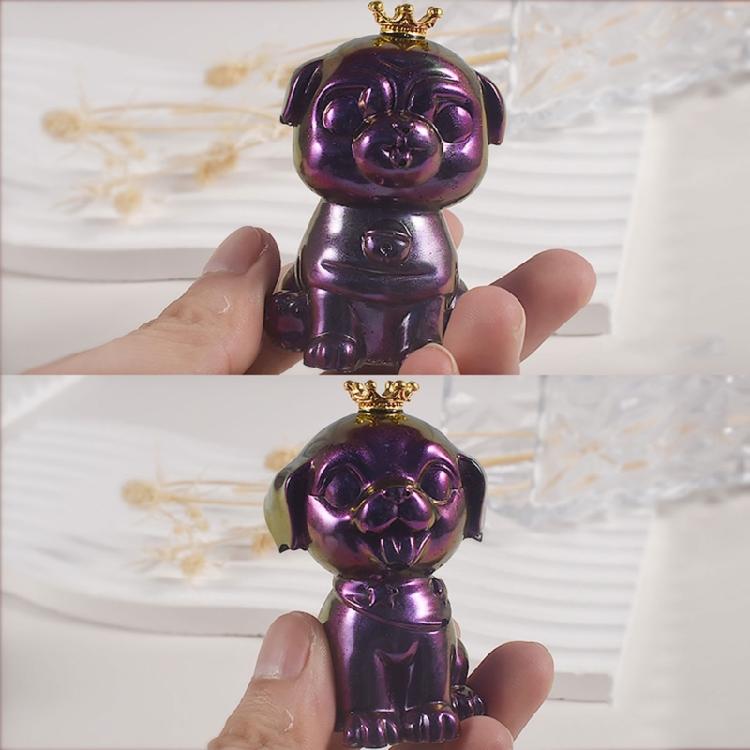 3D Crown Scarf Puppy Candle Moulds Non-Stick Scented Candle Mould DIY Soap