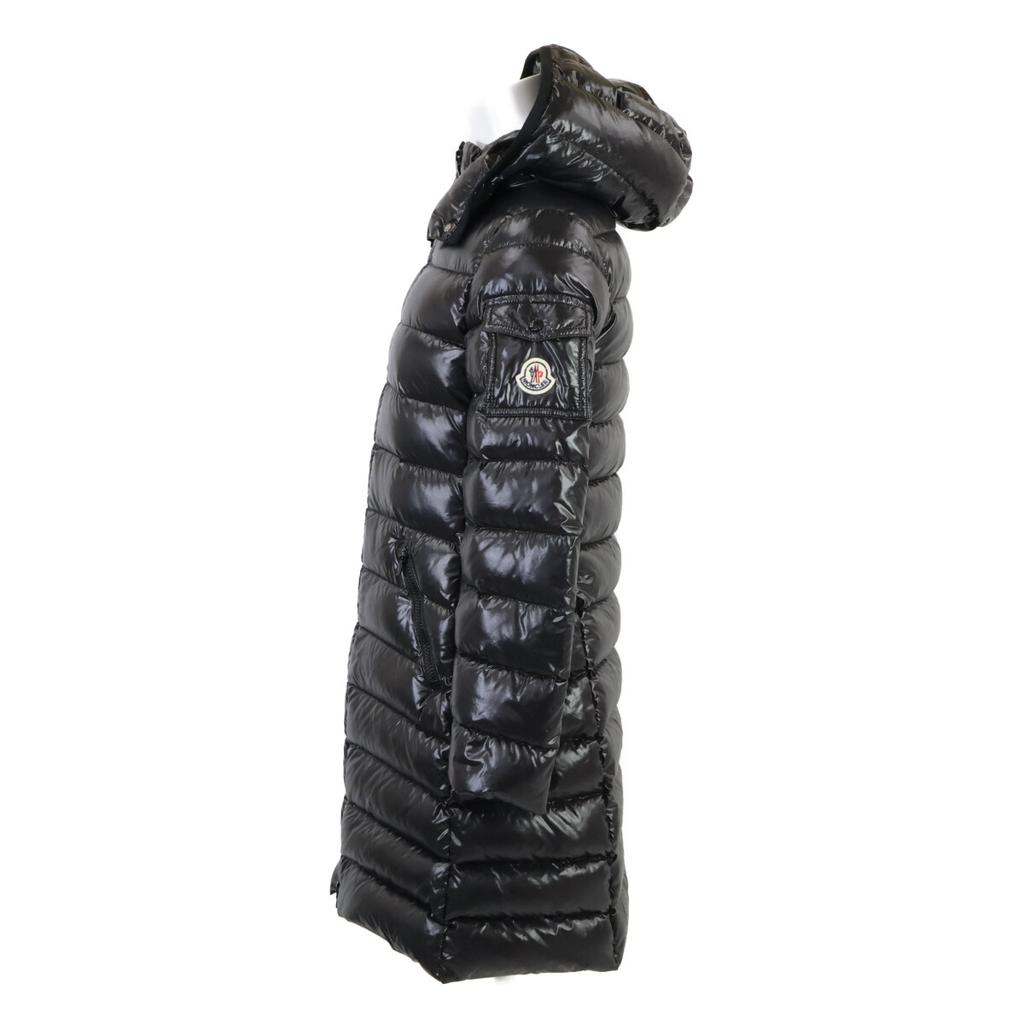 MONCLER Officially licensed MOKA GIUBBOTTO hooded down coat coat 59.8" blackUsed