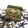 4-Piece Nail Luggage Puller Set: Waist Bag, Backpack, Zipper Rope, Climbing Handle