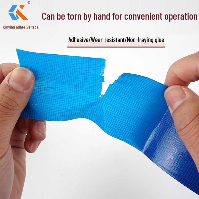 Waterproof Strong Adhesive Fabric Tape: 45/6cm Hand-Tearable, Wear-Resistant, No-Trace Carpet and Floor Decoration Tape