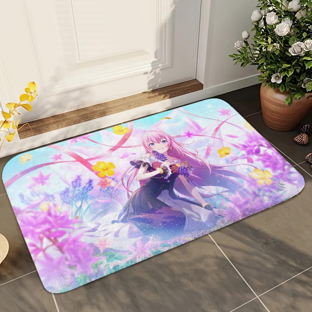 

1 шт. Project S-Sekai Впитывающие коврики для ванной Комнатные противоскользящие коврики Предметы домашнего декора Ковры Домашние кухонные напольные коврики 40x60cm