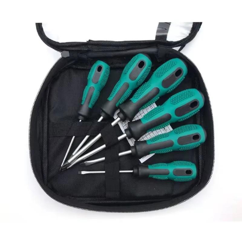6pcs/7pcs Set Magnetic Screwdriver Set,Phillips and Flat Head Precision Screwdriver,Professional Cushion Grip and Non-Slip