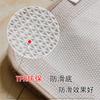 Tappetino Deluxe per Pavimento del Bagno Stile Moderno di Lusso Leggero Peluche Tappetino a U per WC Assorbente Antiscivolo Lavabile in Lavatrice 1 pz