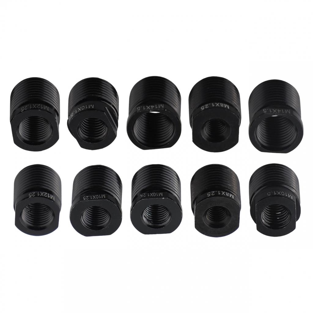 Car Accessory Upgrade 10Pcs Gear Shift Knob Adapters for Vehicle Fitment