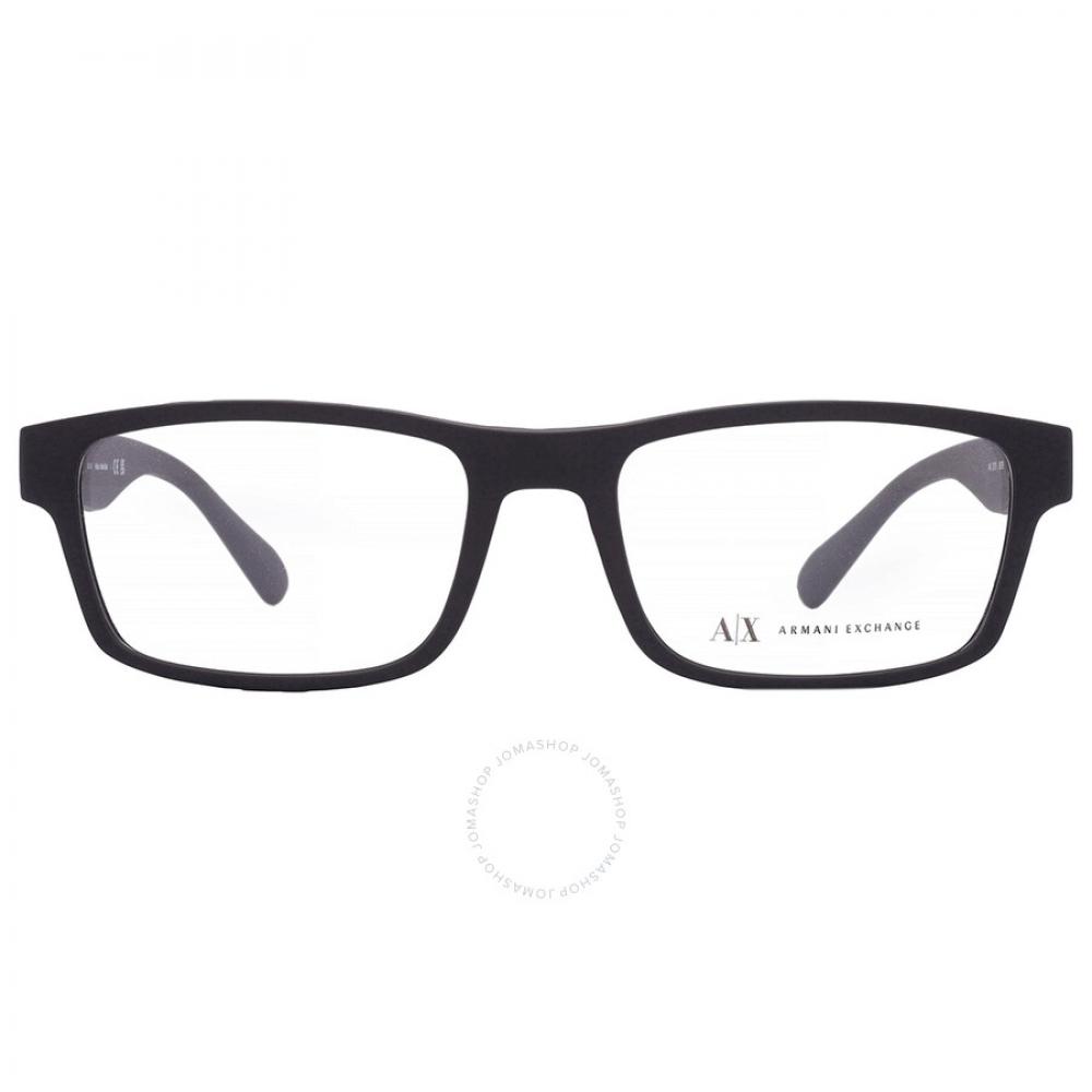

Armani Exchange Demo Rectangular Men S eyeglaSSeS Ax3070 8078 55