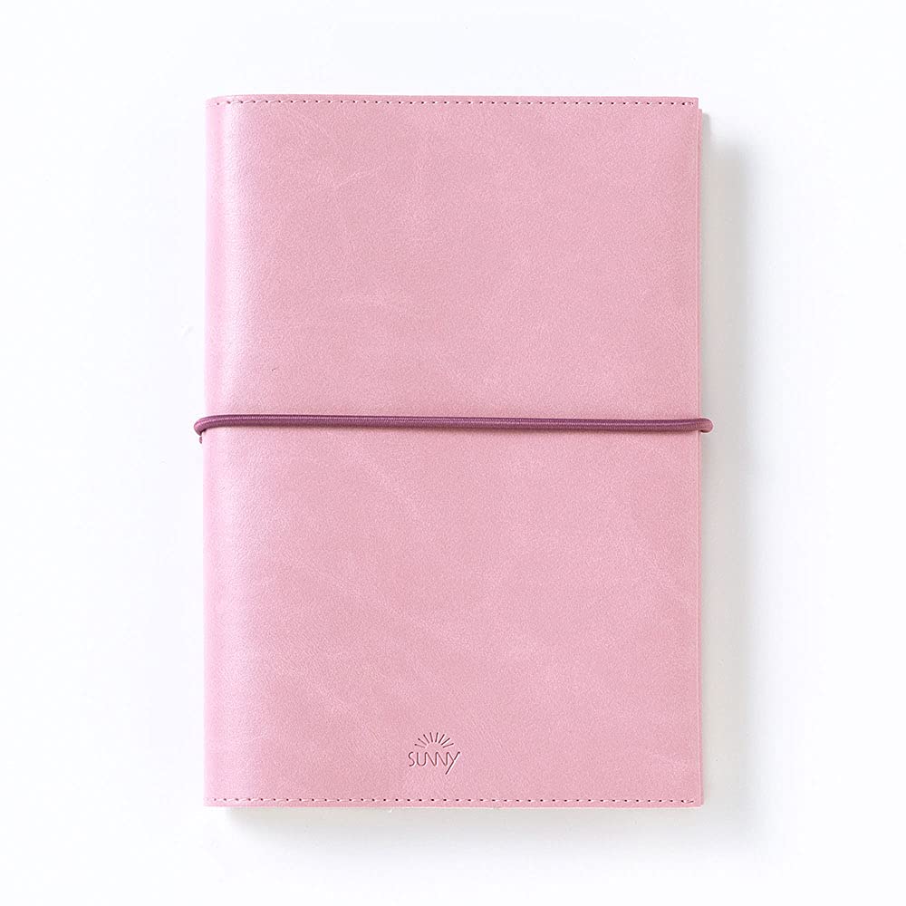 

[Starting in January] SUNNY SCHEDULE BOOK weekly 2022 mauve pink