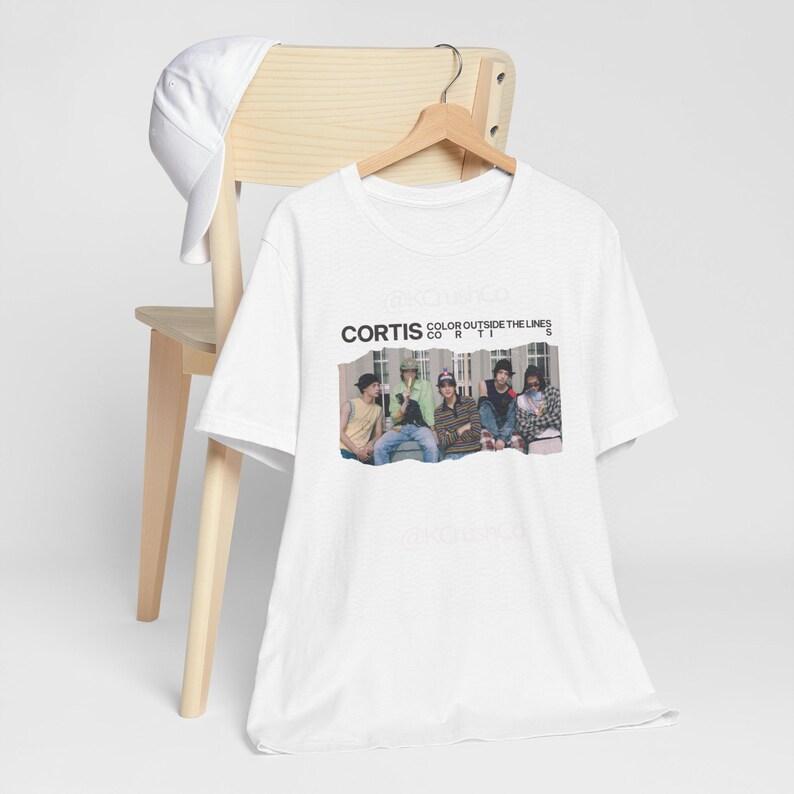 

2026 Summer Tee Men Women Vintage Top CORTIS Color Outside the Lines Shirt Cortis Merch Cortis Fan Shirt Kpop Gift Kpop Fan Shirt Cortis Kpop Band Tee S