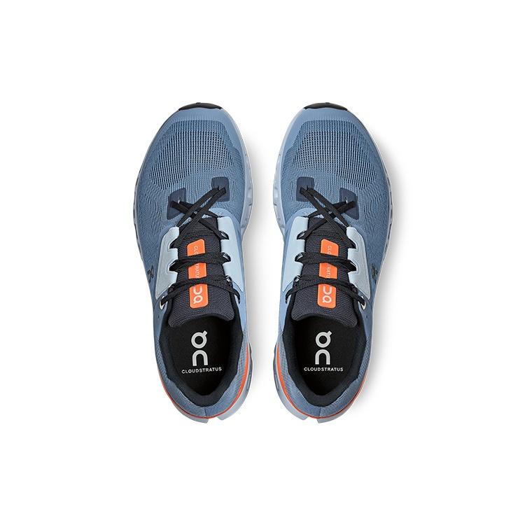 On Running Cloudstratus 'Lake Blue Flare Orange' Men's 39.99213