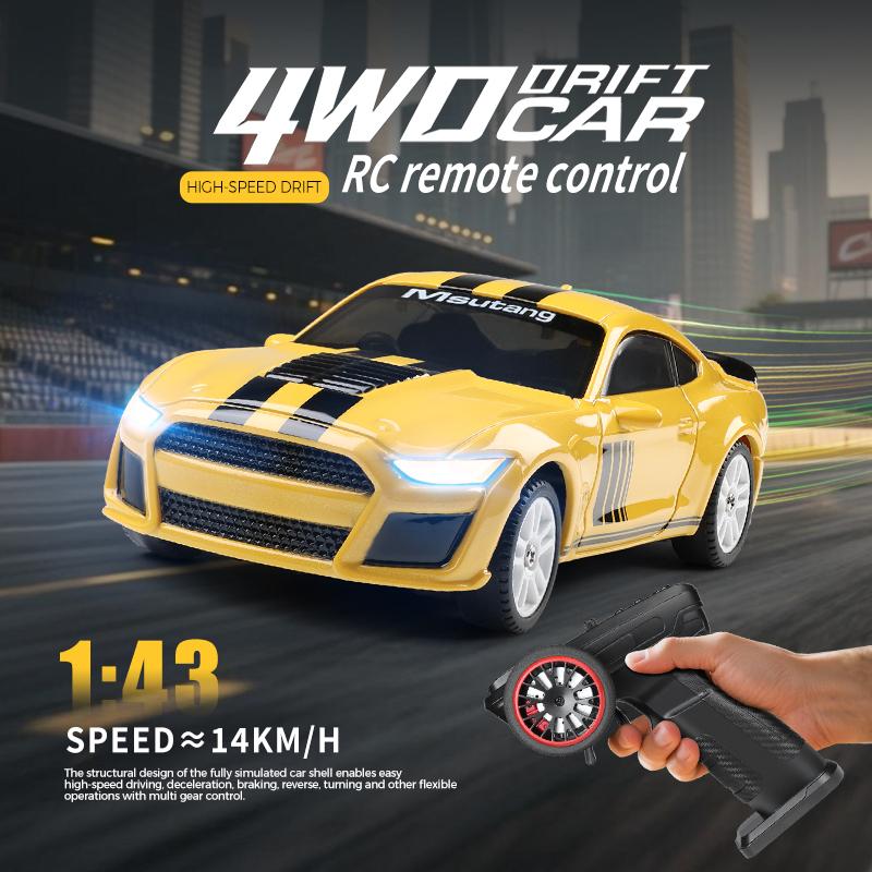 WLtoys 1:43 K4308 2.4G Racing Mini RC Car 14KM/H 4WD Electric High Speed Remote Control Drift Toys for Children Gifts
