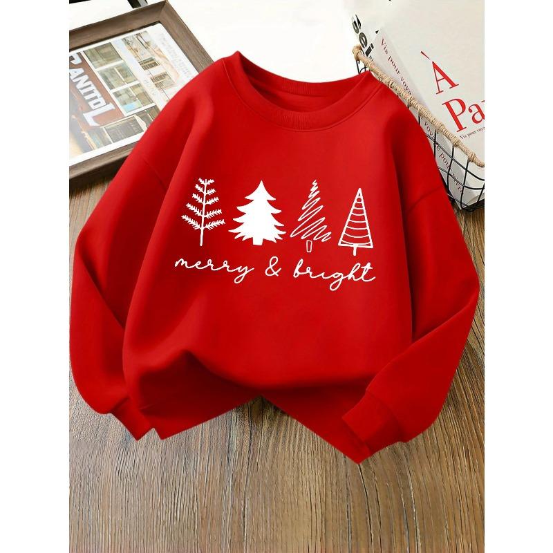 European Sizes [Fashion Sweatshirt] Kids' Fashion Casual Printed Sweatshirt with Round Neck